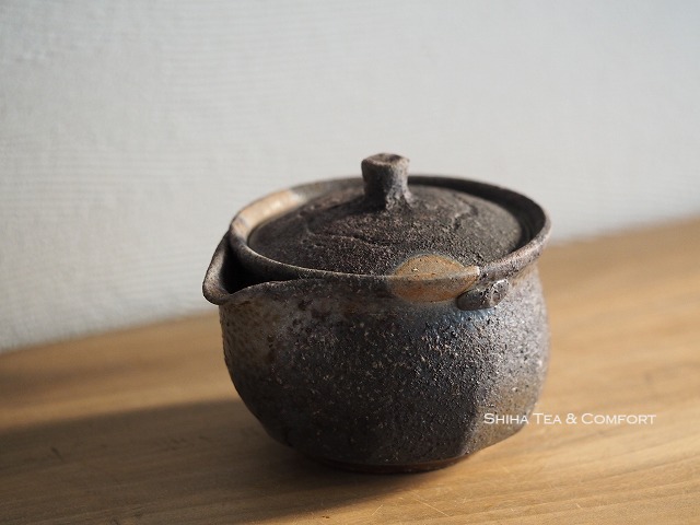 Japanese tea pot DOBIN KYUSU ARIRA yaki ware Kohiki Blue 730ml made in japan