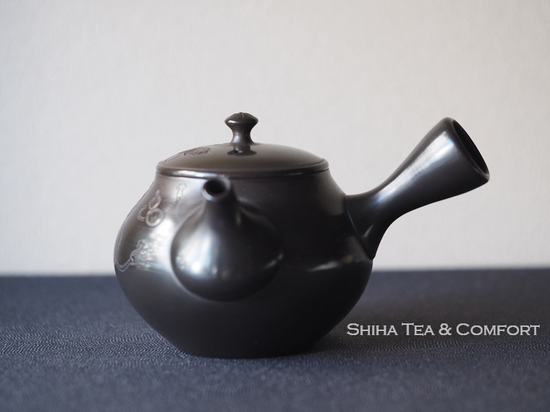 YAMADA HOUSEI Gourd Teapot，Tokoname, Japanese Kyusu 山田宝生葫芦 