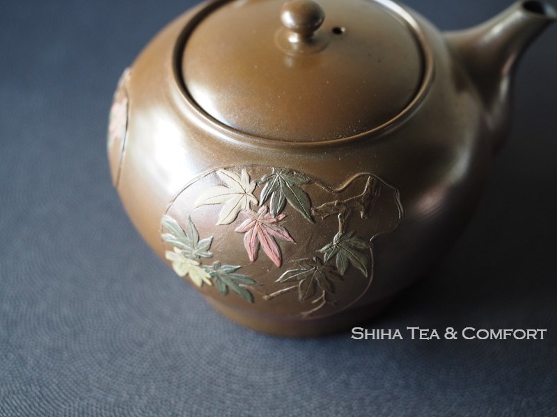 SOUKO Gourd Very Thin Body Japane Tokoname Kyusu Teapot 日本常滑烧