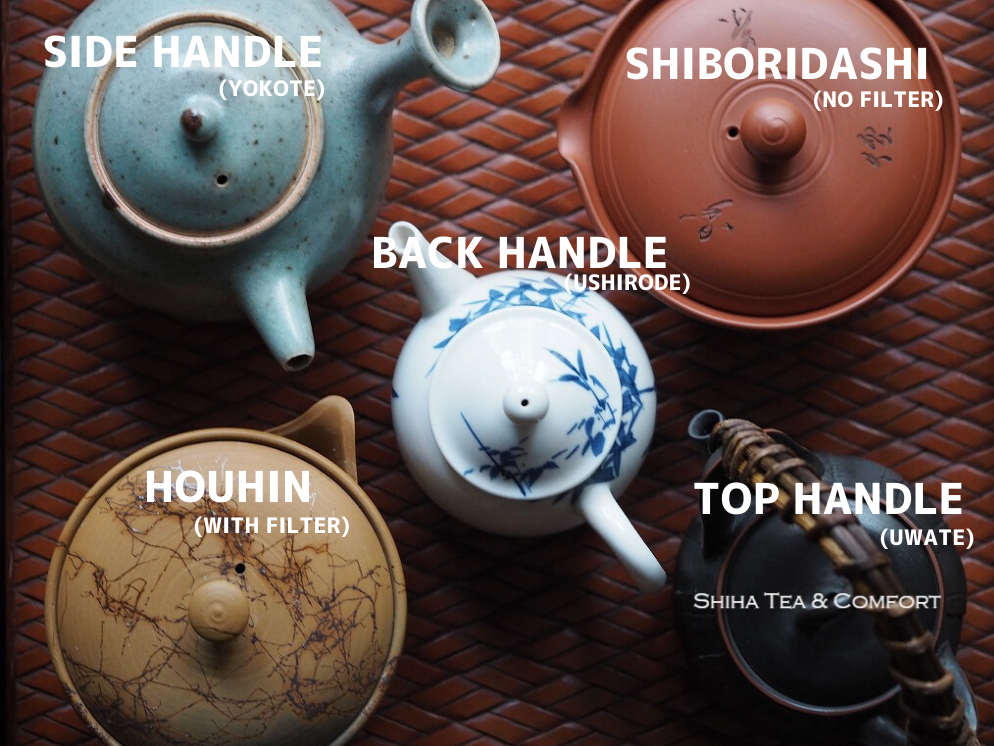 Types of outlet teapots