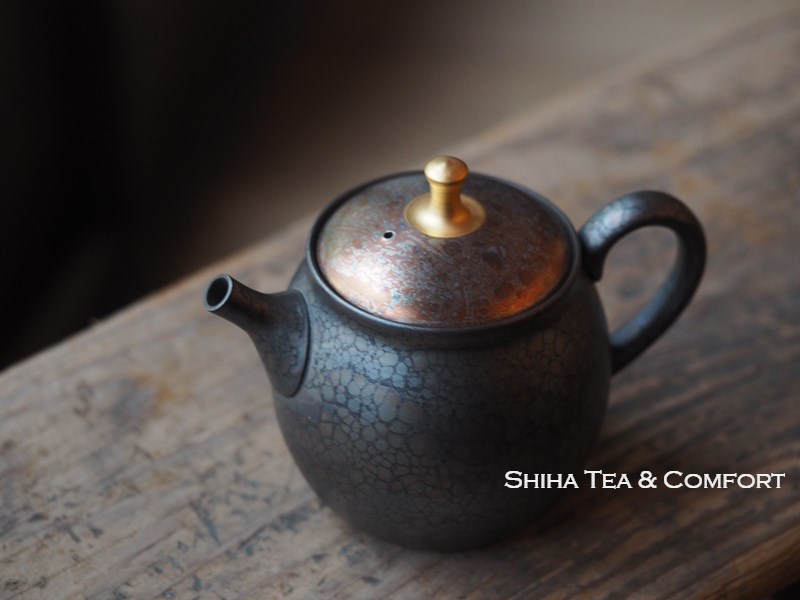 Tea Pot, Clay. Tokoname Japanese Kyusu – livewellteaco