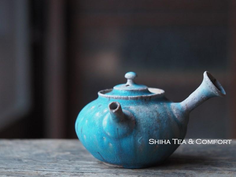 Tea Pot, Clay. Tokoname Japanese Kyusu – livewellteaco