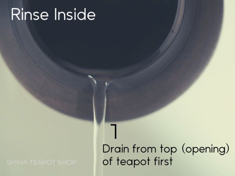 How to Wash & Care Japanese Kyusu Teapot Properly (Cleaning