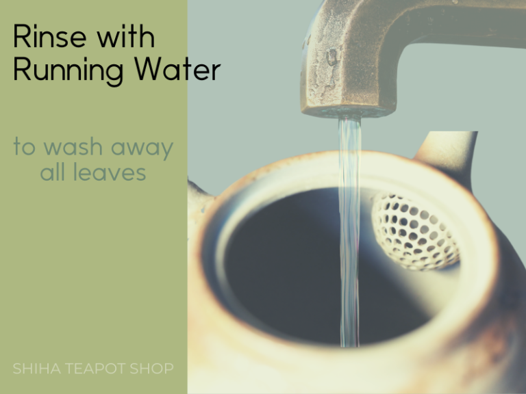 How to Wash & Care Japanese Kyusu Teapot Properly (Cleaning