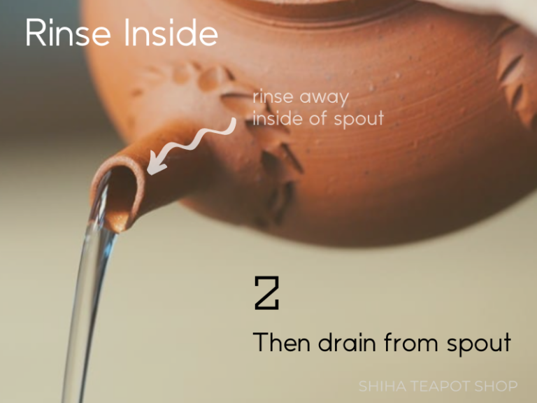 How to Wash & Care Japanese Kyusu Teapot Properly (Cleaning