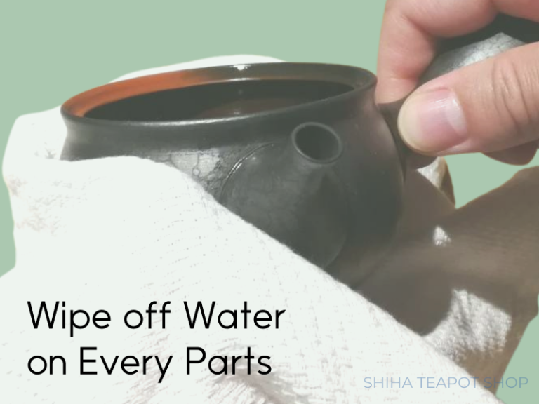 How to Wash & Care Japanese Kyusu Teapot Properly (Cleaning