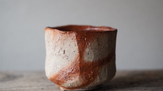 Bizen-yaki Wood Fired Hidasuki Fire line Cup Yokoyama Naoki