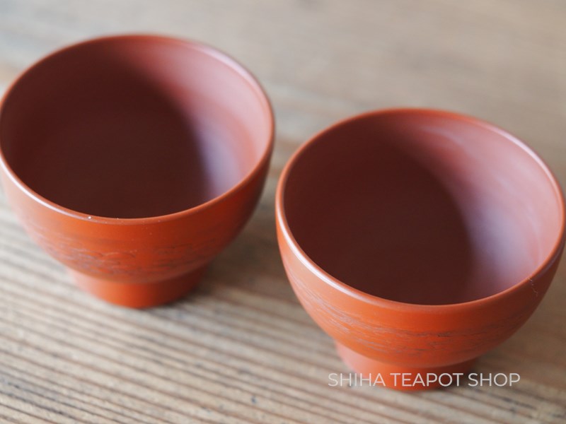 Hokujo Red Clay Cup (Shimizu Genji) From Showa Time 北條 (清水源二 